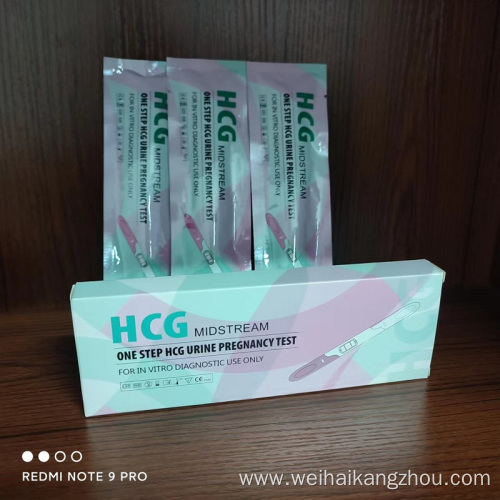 HCG rapid test kit Midstream for female for sale OEM business